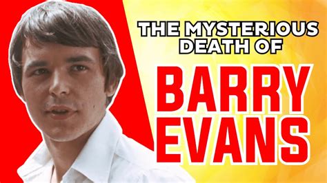 What Happened to Barry Evans the Night He Died - YouTube