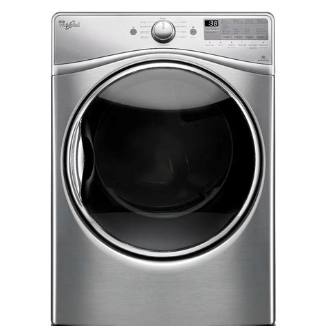 Whirlpool 7.4-cu ft Stackable Electric Dryer (Diamond Steel) ENERGY ...