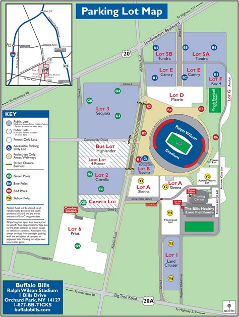 Buffalo Bills Stadium Seating Map