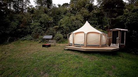 Man Escapes Rent with Belle Tent While Building Tiny Home
