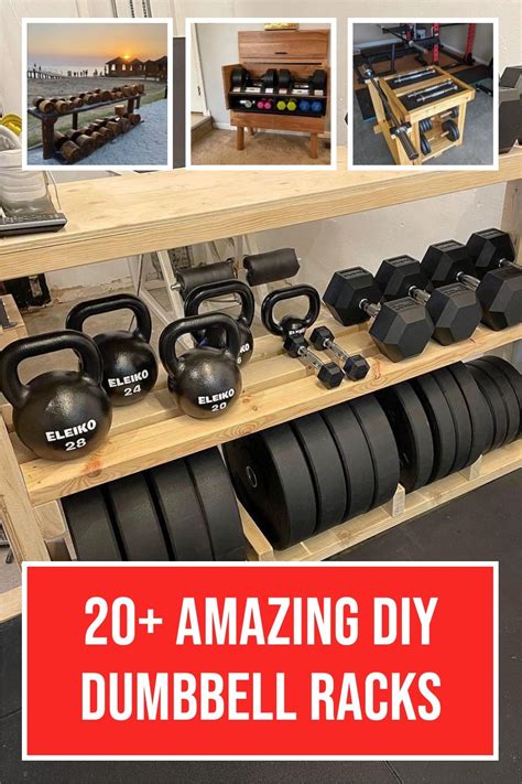 25 amazing diy dumbbell racks for home gyms – Artofit