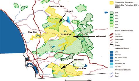 San Diego County Fire Map - Maping Resources