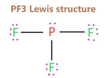 PF3 lewis structure, Molecular geometry, Bond angle, Hybridization