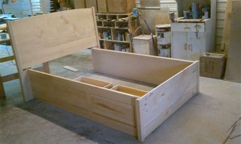 Custom Storage Bed by V.S.F Interiors & Woodworks | CustomMade.com