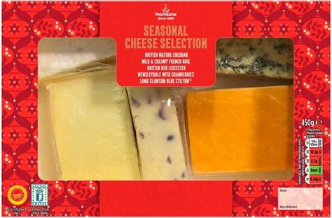 Morrisons Cheese Selection Pack 450G : Amazon.co.uk: Grocery