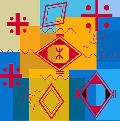 Amazigh Art North Morocco, Amazigh, Art, Morocco PNG and Vector with ...