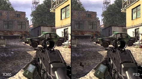 Call of Duty: Modern Warfare 2 Xbox 360/PS3 Comparison - YouTube