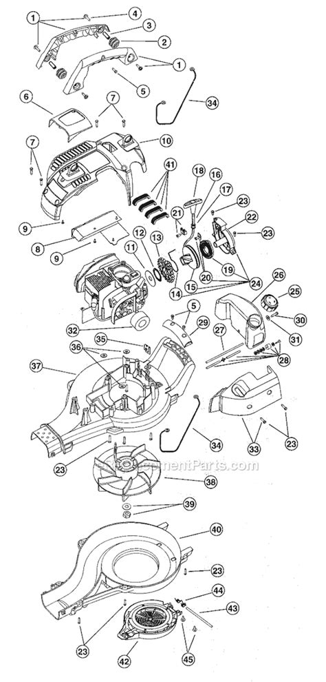 Ryobi 2-Cycle Gas Blower | 340BV | eReplacementParts.com