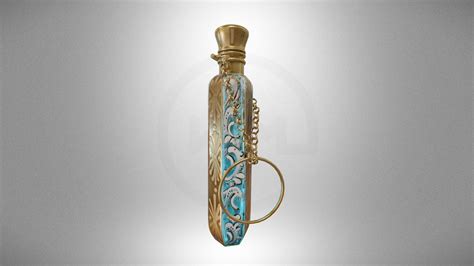 Perfume bottle with a chain - Download Free 3D model by Virtual Museums of Małopolska ...