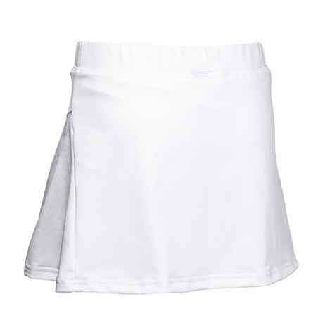 FH500 Girls' Field Hockey Skirt - White - Decathlon