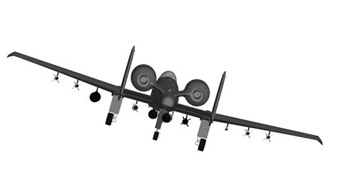 Fairchild Republic A-10 3D Model - TurboSquid 1985897