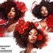 Stunning Black Woman Clipart Black Woman PNG African American Fashion Twins Black Women Planners ...