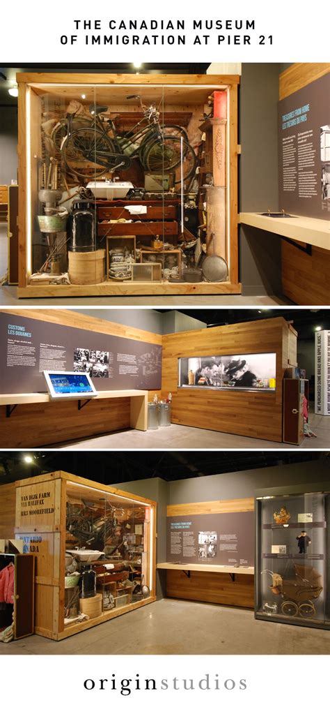 Design Styling, Artifact Display, Canadian Museum of Immigration at ...