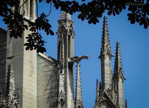 HD photographs of Gargoyles on Notre Dame Cathedral in Paris