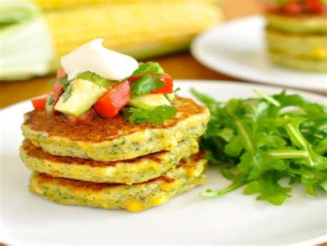 Corn Fritters With Avocado Salsa · Australian Kitchen