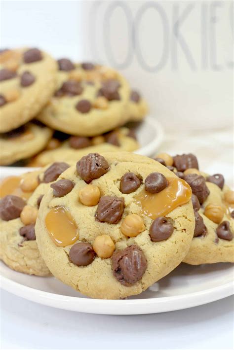 Salted Caramel Chocolate Chip Cookies - Sweet Pea's Kitchen