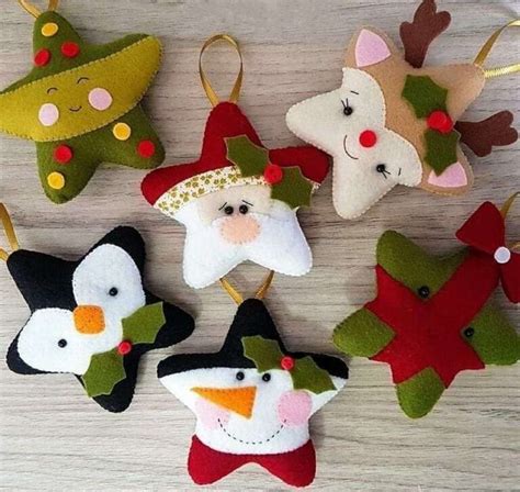 Adornos navideños en fieltro 2020 2021 – ÐecoraIdeas | Felt christmas ...