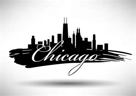 Chicago skyline logo Vector Art Stock Images | Depositphotos