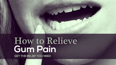 How to Relieve Gum Pain — The McKenzie Center | Implants & Periodontics