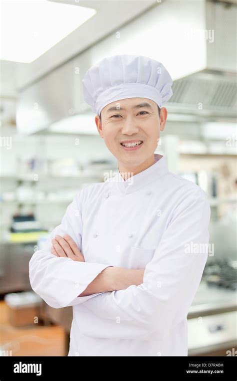 Portrait of Chef, China Stock Photo - Alamy