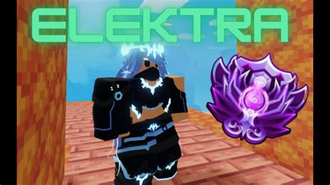 I USED ELEKTRA(Roblox Bedwars) - YouTube