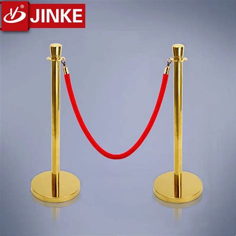 Portable Velvet Ropes Stainless Steel Pole Stanchion Queue Line Crowd Control Barrier - Buy Rope ...