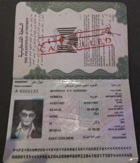 Mahmoud Darwish: “Identity Card”