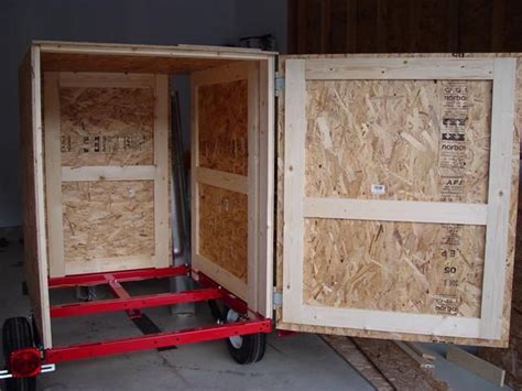 DIY Enclosed Trailer | Building an Enclosed Trailer | Enclosed trailers, Trailer diy, Trailer build