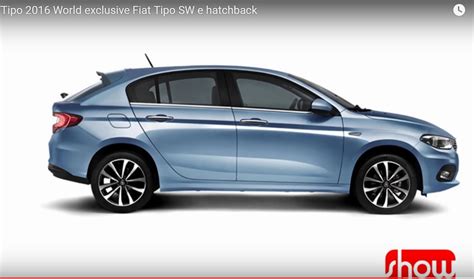 Fiat Tipo hatchback side profile - Rendering