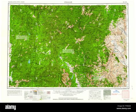 Challis idaho map hi-res stock photography and images - Alamy