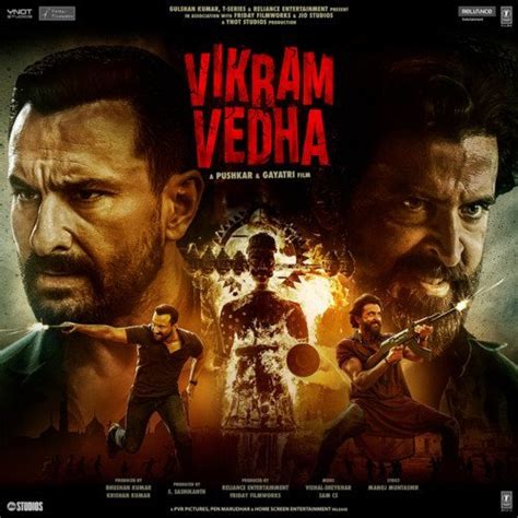 Vikram Vedha 2022 Hindi Movie MP3 Songs Download - DOWNLOAD MING