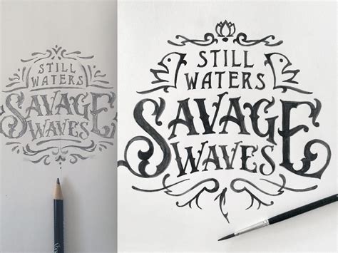 Album: Still Waters/Savage Waves on Behance