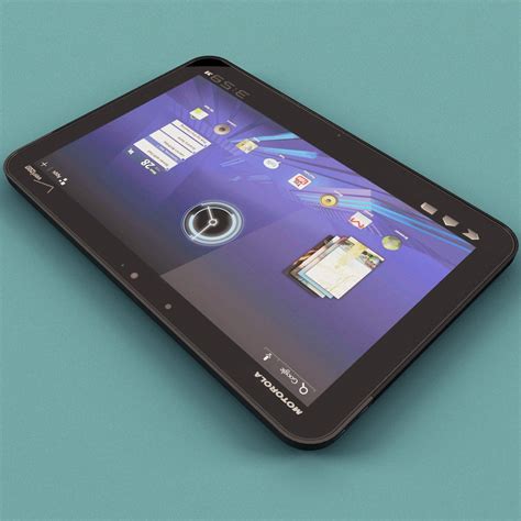 Motorola Xoom 3d Model