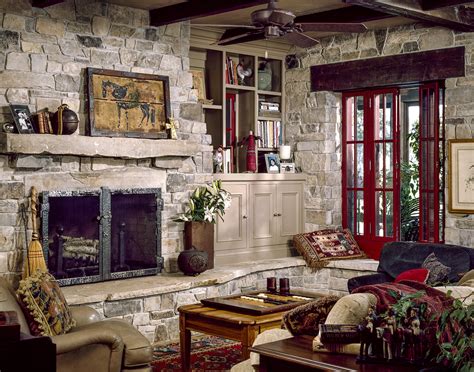 Rustic Interior Fireplace | K2 Stone