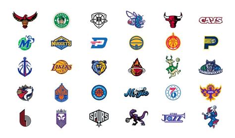 NBA "What If" Rebrand Series on Behance | Nba logo, Nba, All nba teams