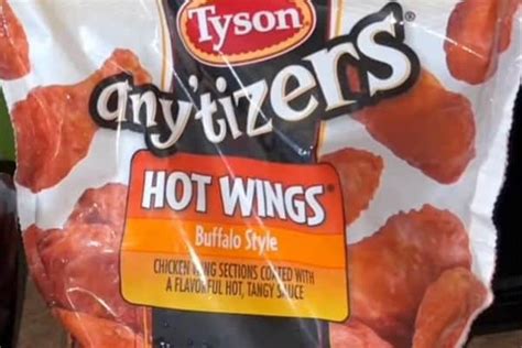 Tyson Anytizers Frozen Chicken Wings in Air Fryer