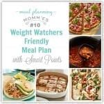 Weight Watcher Meal Plan #10 with old Smart Points