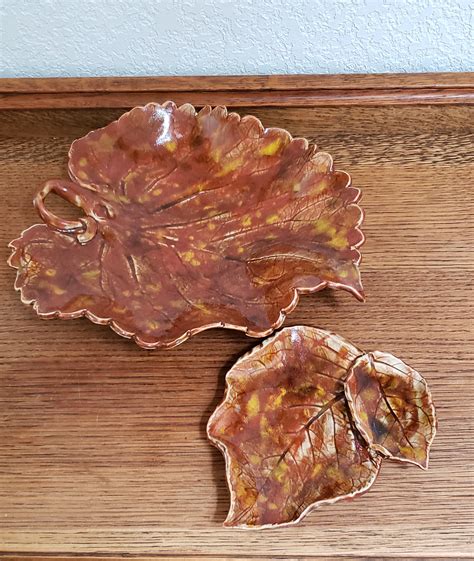 Autumn Leaf Dishes | Etsy