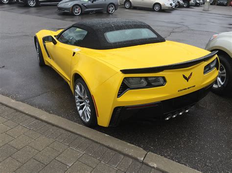 Velocity Yellow/ Black Convertible