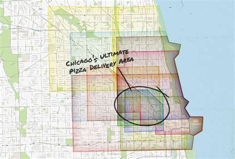 Chicago Pizza Delivery Map - Piece Salernos Pequods and More - Thrillist