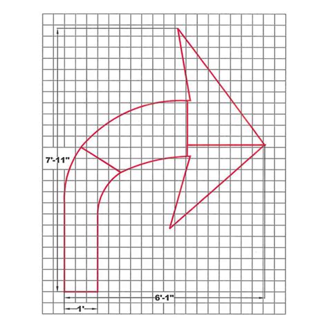 Right Turn Only Pavement Marking Symbol | Stop-Painting.com