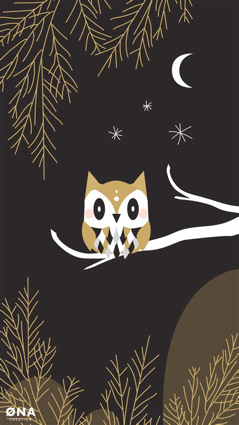 Cute Owl iPhone Wallpapers - 4k, HD Cute Owl iPhone Backgrounds on ...