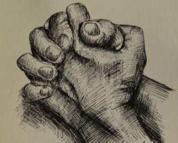 Clasped Hands Drawing at GetDrawings | Free download