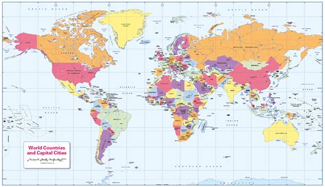 World Map With Countries | ubicaciondepersonas.cdmx.gob.mx