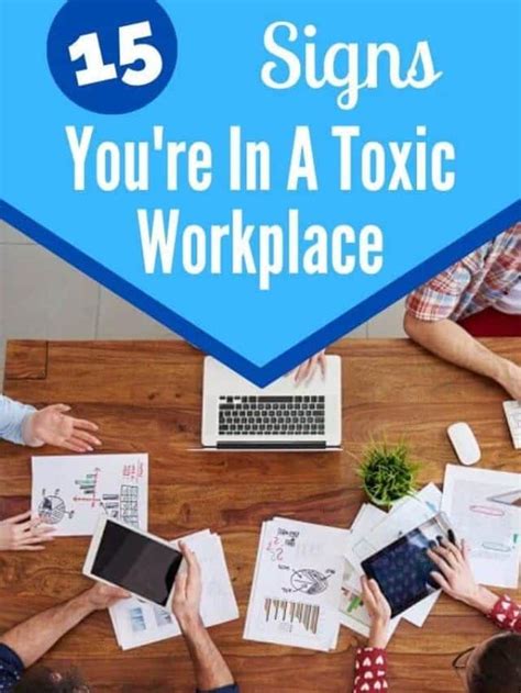 15 Signs Your In A Toxic Workplace - Self Development Journey