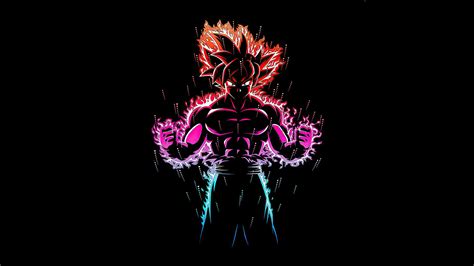 1920x1080 Resolution Dragon Ball Z Goku Ultra Instinct Fire 1080P ...