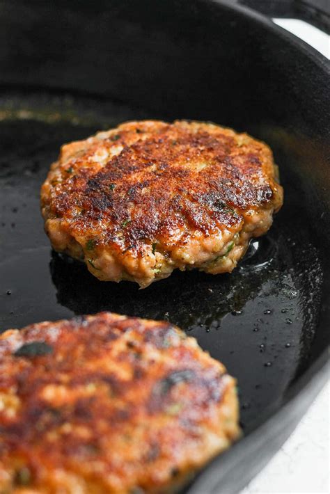 Salmon Burger + Green Goddess Slaw - The Wooden Skillet