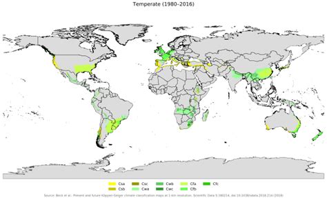 Temperate climate - Wikiwand