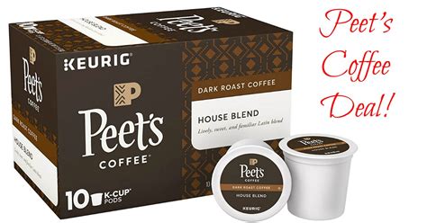 Peet’s Coffee House Blend K-Cup Deal (LIMIT 4)