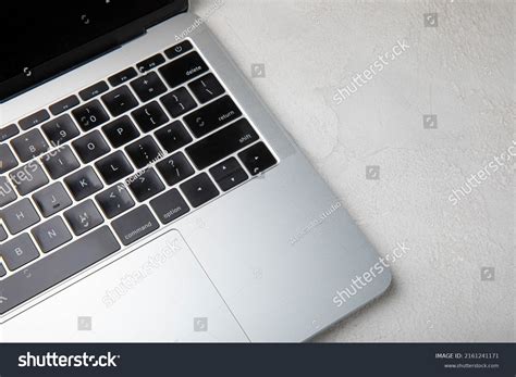 Laptop Keyboard Top View Laptop Black Stock Photo 2161241171 | Shutterstock